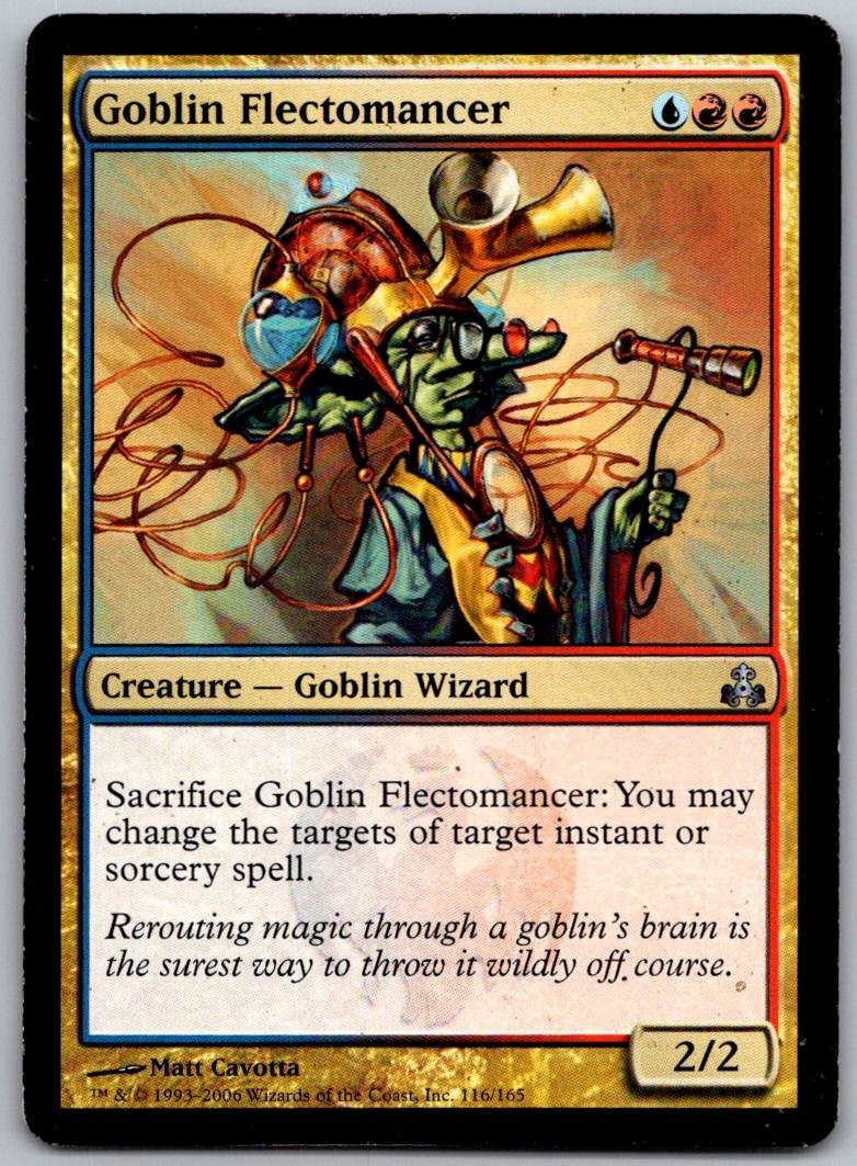 Goblin Flectomancer 116 Uncommon Guildpact Magic: The Gathering Lightly Played
