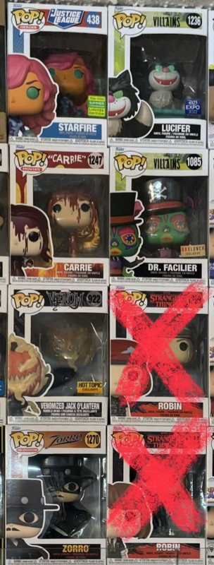 Funko Pop! Vinyl Mixed Lot