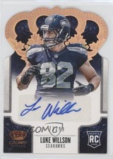 2013 Panini Crown Royale 77/99 Luke Willson #164 Auto 5w7