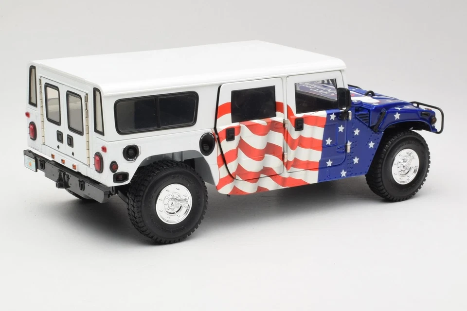 01807 Hummer H1 AM General Gore-Lieberman Humvee America Exoto 1/18 - Immagine 3 di 4