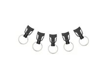 KEY-BAK 0KM0-00AA4-5 Large Retractable Keychain, 5PK