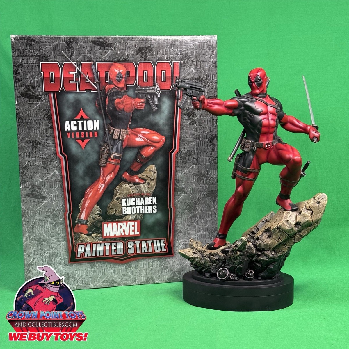 Bowen Designs Deadpool Action Statue By Kucharek Brothers