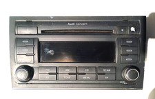 AUDI A4 B7 8E0035186AL CABRIOLET CONCERT RADIO CD PLAYER HEAD