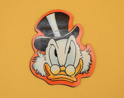 DACKEL MAGAZIN - Werbegeschenk großer Magnet Disney Vintage 90er GUTER ZUSTAND