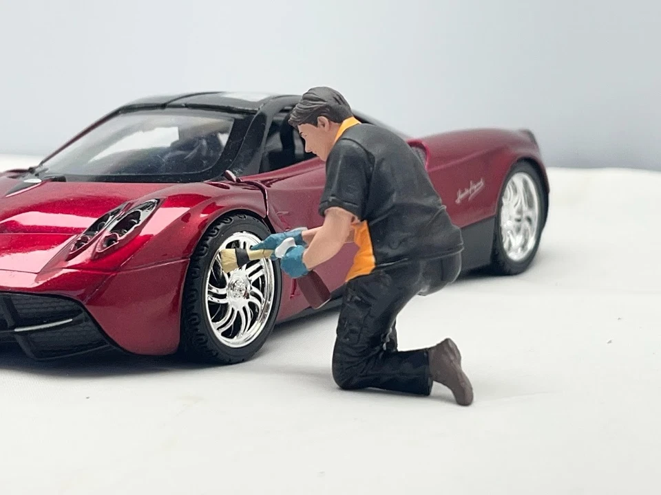 Figura In Resina Per Modello Da Collezione 1/24 American Diorama 24601 - Immagine 4 di 4