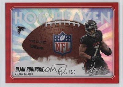 2025 Panini Absolute Hog Heaven Spectrum Red /150 Bijan Robinson #HH-BRN 1nq