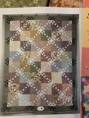 Sashimi Stars Twin Quilt Kit by Anka s Treasure (60  x 80 )