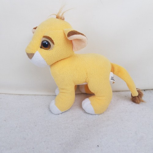 Simba Vintage Disney Der König der Löwen küssendes Jungtier Plüsch Magnet Nase 90er - Bild 4 von 9