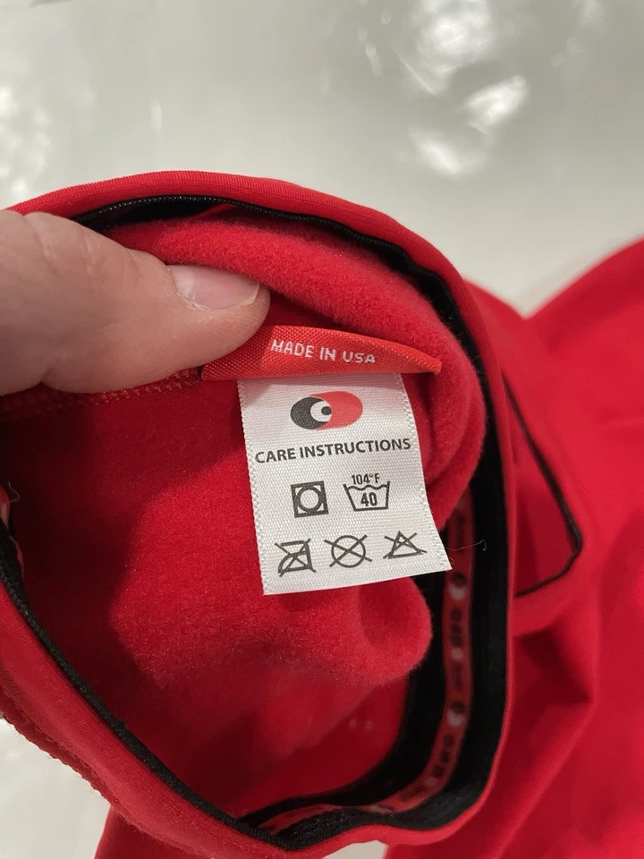 全新 Capo Forma 骑行护腿器 尺寸 S,中号 红色 — 第 3/4 张图片