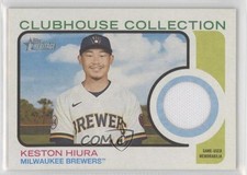 2022 Topps Heritage Clubhouse Collection Relics Keston Hiura #CC-KH 02l6
