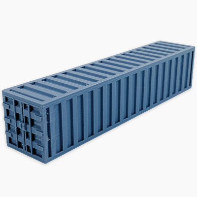 40ft Cargo Container, Fully Assembled Shipping Container Miniature