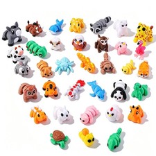 36Pcs Mini 3D Printed Animals Articulated Flexible Fidget Toys