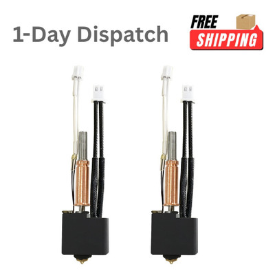 2PCS Kobra 3 Hotend Kit Anycubic 3D Printer Print Head Nozzle Replacement