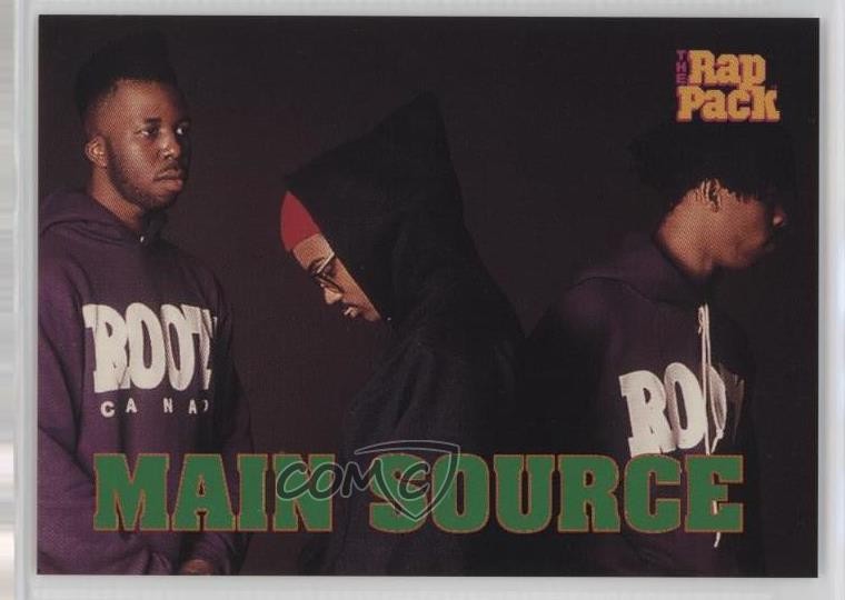 1991 Premier Cards The Rap Pack Main Source #75 0a2