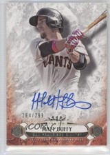 2016 Topps Tier One Breakout 264/299 Matt Duffy #BOA-MDU Auto 4m4
