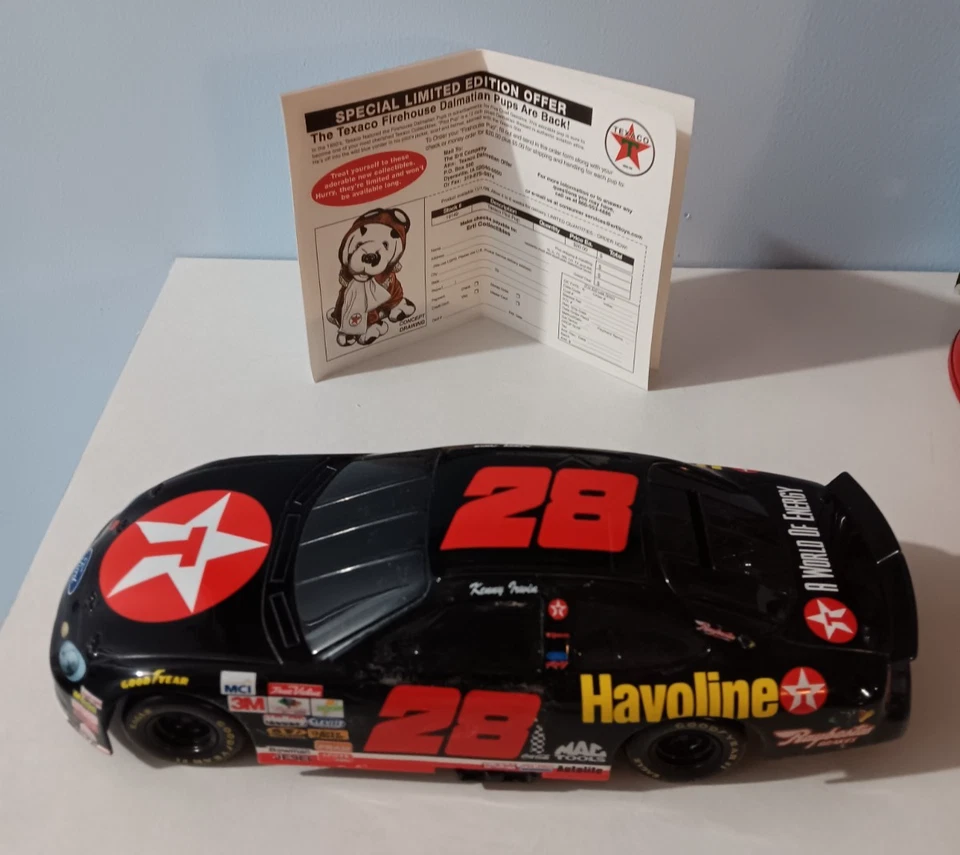 Texaco Havoline Kenny Irwin escala 1:24 metal fundido a presión banco 1999 serie coleccionista Foto 4 de 4