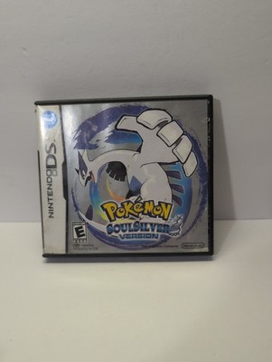 Pokemon SoulSilver Version (Nintendo DS, 2010) AUTHENTIC GAME+CASE TESTED FAST