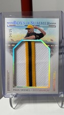 2024 Boys of Summer Baseball Paul Skenes Patch /25