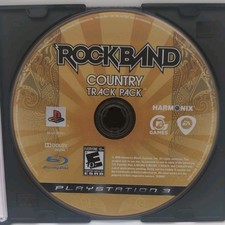 Rock Band Country Track Pack PS3 Sony PlayStation 3 - Disc Only/ Tested