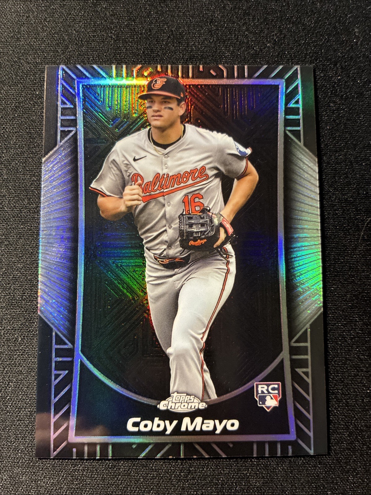 2025 Topps Chrome - Shadow Etch Coby Mayo #SE-12 (RC)