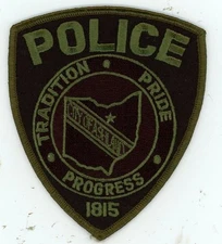 OHIO OH ASHLAND POLICE SUBDUED SWAT STYLE NICE SHOULDER PATCH SHERIFF
