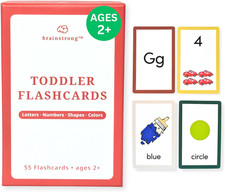 Toddler Essential Flashcards  Letters, Numbers, Shapes,  Colors  Ages 2-5  S