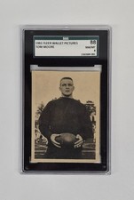 SGC GRADED 8 MINT ROOKIE PAUL HORNUNG GREEN BAY PACKERS 1961 FLEER WALLET CARD. rookie card picture