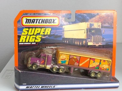 MATCHBOX Super Rigs Nickelodeon 1997 Tractor Trailer 1:64 Angry Beavers Rugrats