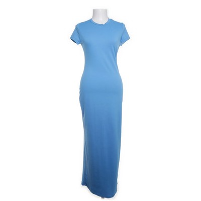 Maxikleid, Größe: S, Blau, Polyester, Einfarbig, Damen #hFp