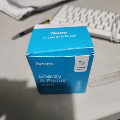 Neuro Energy And Focus Gum 45 Pieces