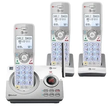 AT&T 3 Handset Answering System with Bluetooth and Connect to Cell New/Unopened