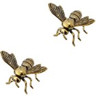Set of 2 Biene Ornament Bienenfiguren Honigbienendekor Dekofigur
