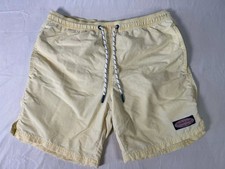 Vineyard Vines Men's Island Chappy Swim Trunks Yellow Size XS