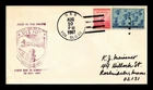US COVER USS FOX DLG-33 NAVAL CANCEL FIRST DAY COMMISSIONING
