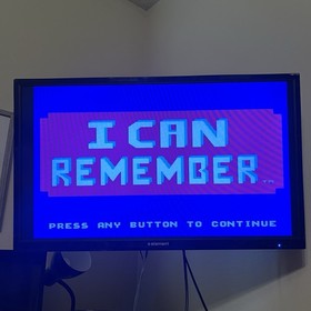 Fisher-Price: I Can Remember ( Nintendo NES, 1990 ) Tested Video Game Cartridge