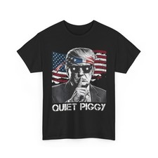 Camiseta Funny Quiet Piggy