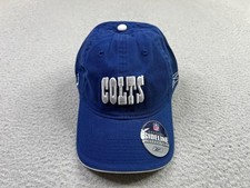 Indianapolis Colts Hat Cap Strap Back Mens One Size NFL Football Sideline Reebok