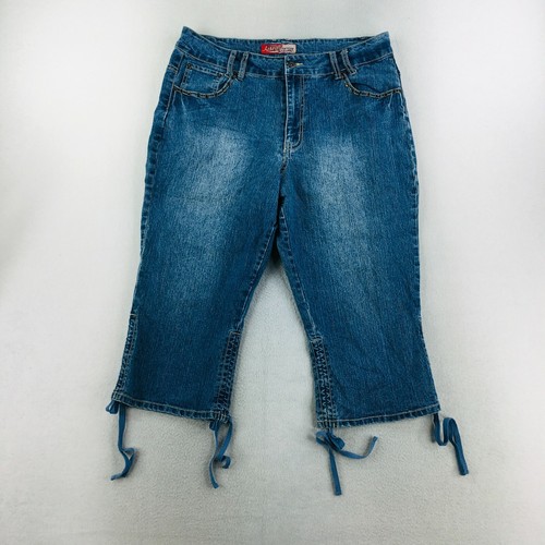 Lazer Jeans Denim Womens Size 18 Capri 