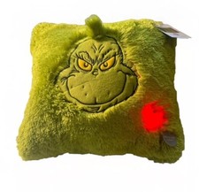 Hallmark 2024 The Grinch that stole Christmas Light Up Pillow New