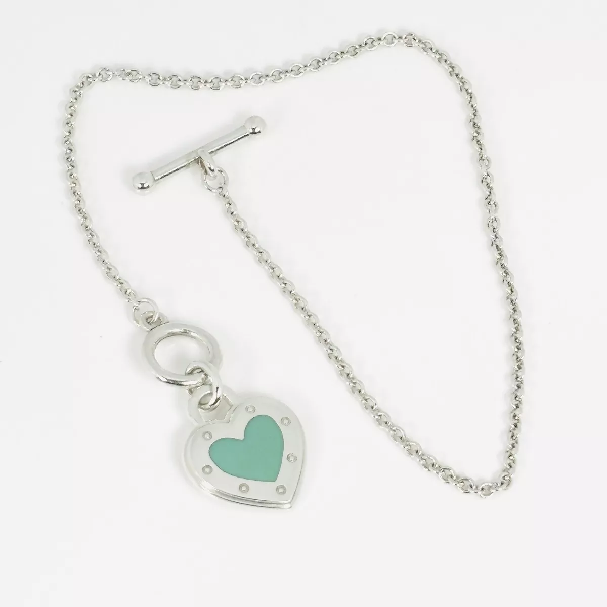Tiffany love heart tag on sale toggle bracelet