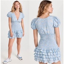 LoveShackFancy Radia Mini Dress Dim Star NWT XL