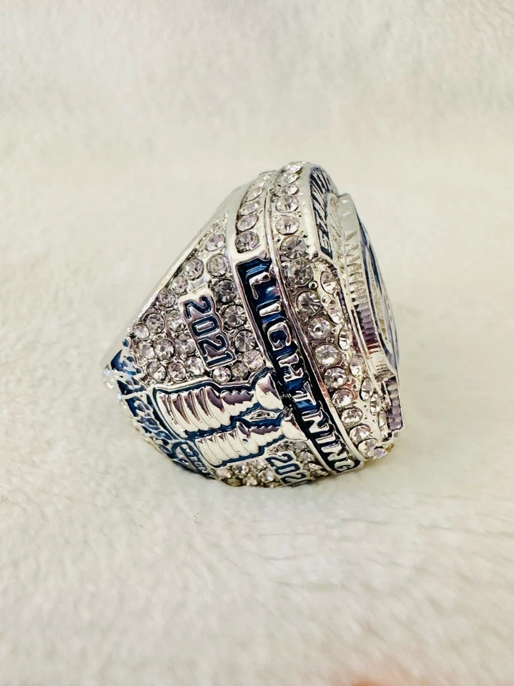 Anillo de campeonato Tampa Bay Lightning Stanley Cup 2021, 🇺🇸 ENVÍO Foto 2 de 4