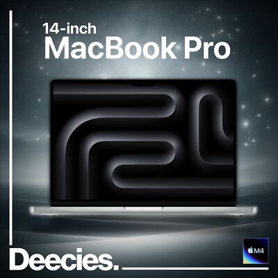 14 Zoll Apple MacBook Pro M4 10-Core CPU 10-Core GPU 16GB Ram 512GB SSD Silber