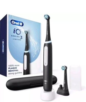 Oral-B iO Series 3 Limited Electric Toothbrush - Black