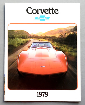 ORIGINAL 1979 CHEVROLET CORVETTE SALES BROCHURE ~ 12 PAGES ~ 8.5'' X 11''