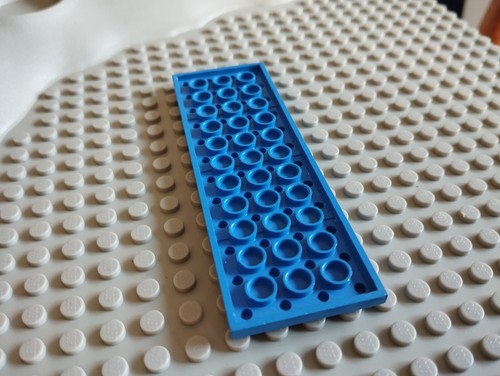 Lego Vintage Plates 4x4 4x6 4x8 4x10 4x12 Light grey blue black etc - Picture 50 of 60