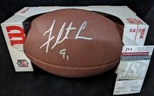 PHILADELPHIA EAGLES FLETCHER COX AUTOGRAPHED SIGNED FOOTBALL JSA COA