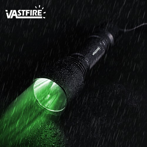 800yards Taktische LED Taschenlampe Grün Jagd Lampe Licht Fackel Handlight