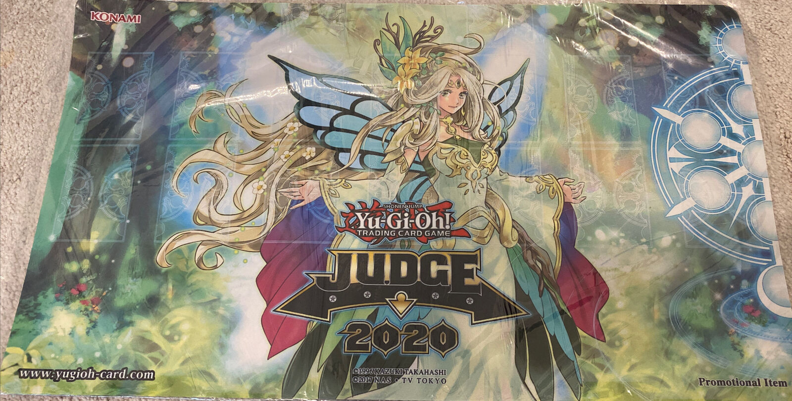 Yugioh 2019 Travel Assist Judge Playmat - Trickstars - Supplies » Playmats  » Rubber Playmats - The Side Deck - Gaming Cafe