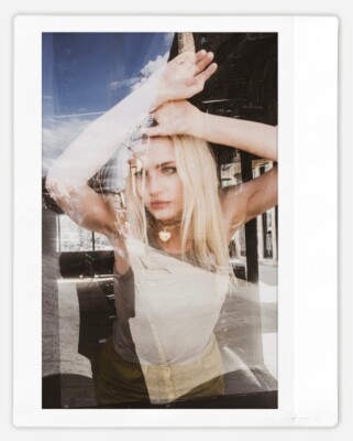 Art model Erin Instax Wide Instant Film Print